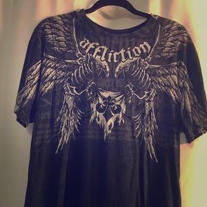 Men’s affliction tee